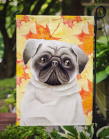 Pug Fall Flag Garden Size CK1406GF