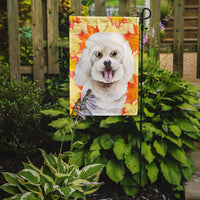 Bichon Frise Fall Flag Garden Size CK1409GF