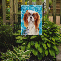 Cavalier Spaniel Winter Flag Garden Size CK1412GF