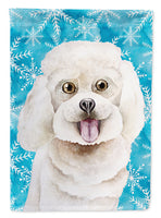 Bichon Frise Winter Flag Garden Size CK1416GF