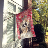 Love a Shih Tzu Flag Canvas House Size CK1752CHF