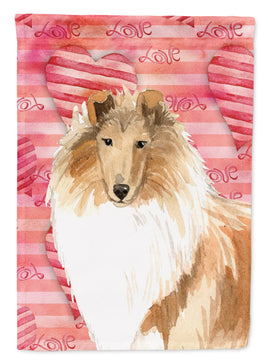 Love a Rough Collie Flag Garden Size CK1756GF