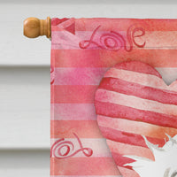 Love a Maltese Flag Canvas House Size CK1760CHF