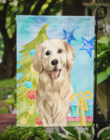 Christmas Tree Golden Retriever Flag Garden Size CK1878GF