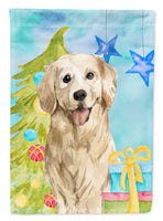 Christmas Tree Golden Retriever Flag Garden Size CK1878GF