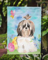 Easter Eggs Shih Tzu Flag Garden Size CK1900GF