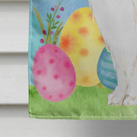 Easter Eggs Rough Collie Flag Canvas House Size CK1904CHF