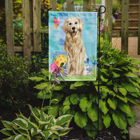 Easter Eggs Golden Retriever Flag Garden Size CK1915GF