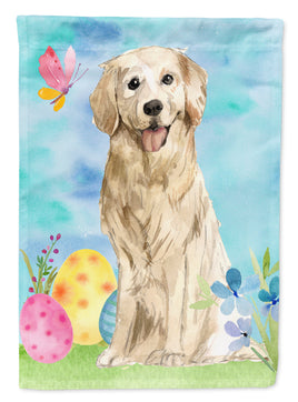 Easter Eggs Golden Retriever Flag Garden Size CK1915GF