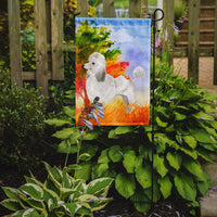 Fall Poodle Flag Garden Size CK1929GF