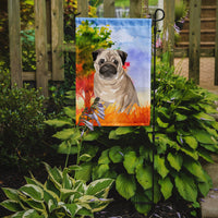 Fall Fawn Pug Flag Garden Size CK1934GF