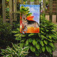 Fall German Shepherd Flag Garden Size CK1942GF