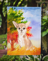 Fall Chihuahua Flag Garden Size CK1948GF