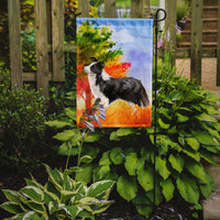 Fall Border Collie Flag Garden Size CK1955GF