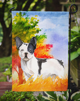 Fall French Bulldog Flag Garden Size CK1956GF