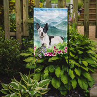 Mountian Flowers French Bulldog Flag Garden Size CK1991GF