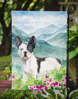 Mountian Flowers French Bulldog Flag Garden Size CK1991GF