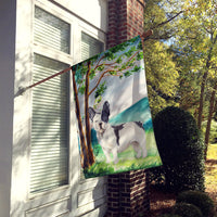 Under the Tree French Bulldog Flag Canvas House Size CK2026CHF