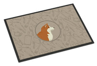 Akita In the Kitchen Indoor or Outdoor Mat 24x36 CK2159JMAT