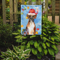 Christmas Lights Boxer Flag Garden Size CK2468GF