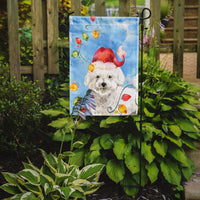 Christmas Lights Bichon Frise Flag Garden Size CK2472GF