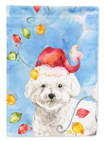 Christmas Lights Bichon Frise Flag Garden Size CK2472GF