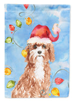 Christmas Lights Cavapoo Flag Canvas House Size CK2476CHF