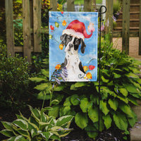 Christmas Lights English Pointer Flag Garden Size CK2477GF