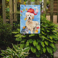 Christmas Lights Goldendoodle Flag Garden Size CK2478GF