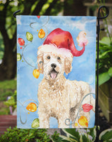 Christmas Lights Goldendoodle Flag Garden Size CK2478GF