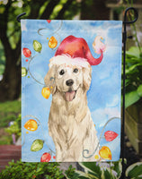 Christmas Lights Golden Retriever Flag Garden Size CK2479GF