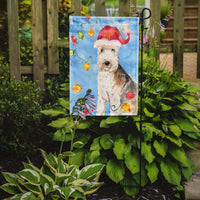 Christmas Lights Lakeland Terrier Flag Garden Size CK2483GF