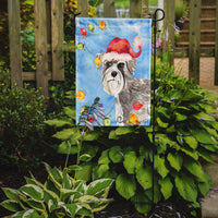 Christmas Lights Schnauzer #2 Flag Garden Size CK2490GF