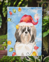 Christmas Lights Shih Tzu Flag Garden Size CK2493GF