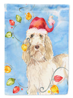 Christmas Lights Spinone Italiano Flag Garden Size CK2496GF