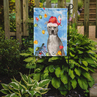 Christmas Lights Staffordshire Bull Terrier Flag Garden Size CK2502GF