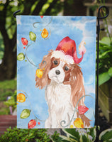 Christmas Lights Blenheim Cavalier Spaniel Flag Garden Size CK2509GF