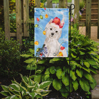 Christmas Lights Westie Flag Garden Size CK2511GF