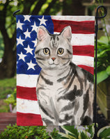 American Shorthair American Flag Flag Garden Size CK3029GF