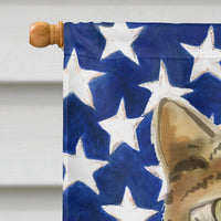 Bengal American Flag Flag Canvas House Size CK3030CHF