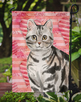 American Shorthair Cat Love Flag Garden Size CK3044GF