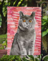 British Shorthair Cat Love Flag Garden Size CK3048GF