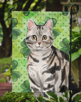 American Shorthair Shamrock Flag Garden Size CK3059GF