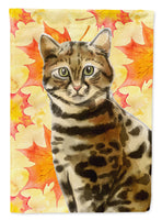 Bengal Fall Leaves Flag Canvas House Size CK3075CHF