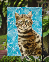 Bengal Winter Snowflake Flag Garden Size CK3105GF