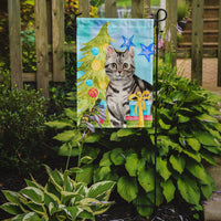 American Shorthair Christmas Presents Flag Garden Size CK3119GF