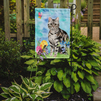 American Shorthair Easter Eggs Flag Garden Size CK3134GF