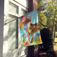 Abyssinian Happy Birthday Flag Canvas House Size CK3162CHF