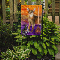 Abyssinian Halloween Flag Garden Size CK3177GF