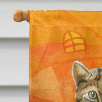 Bengal Halloween Flag Canvas House Size CK3180CHF